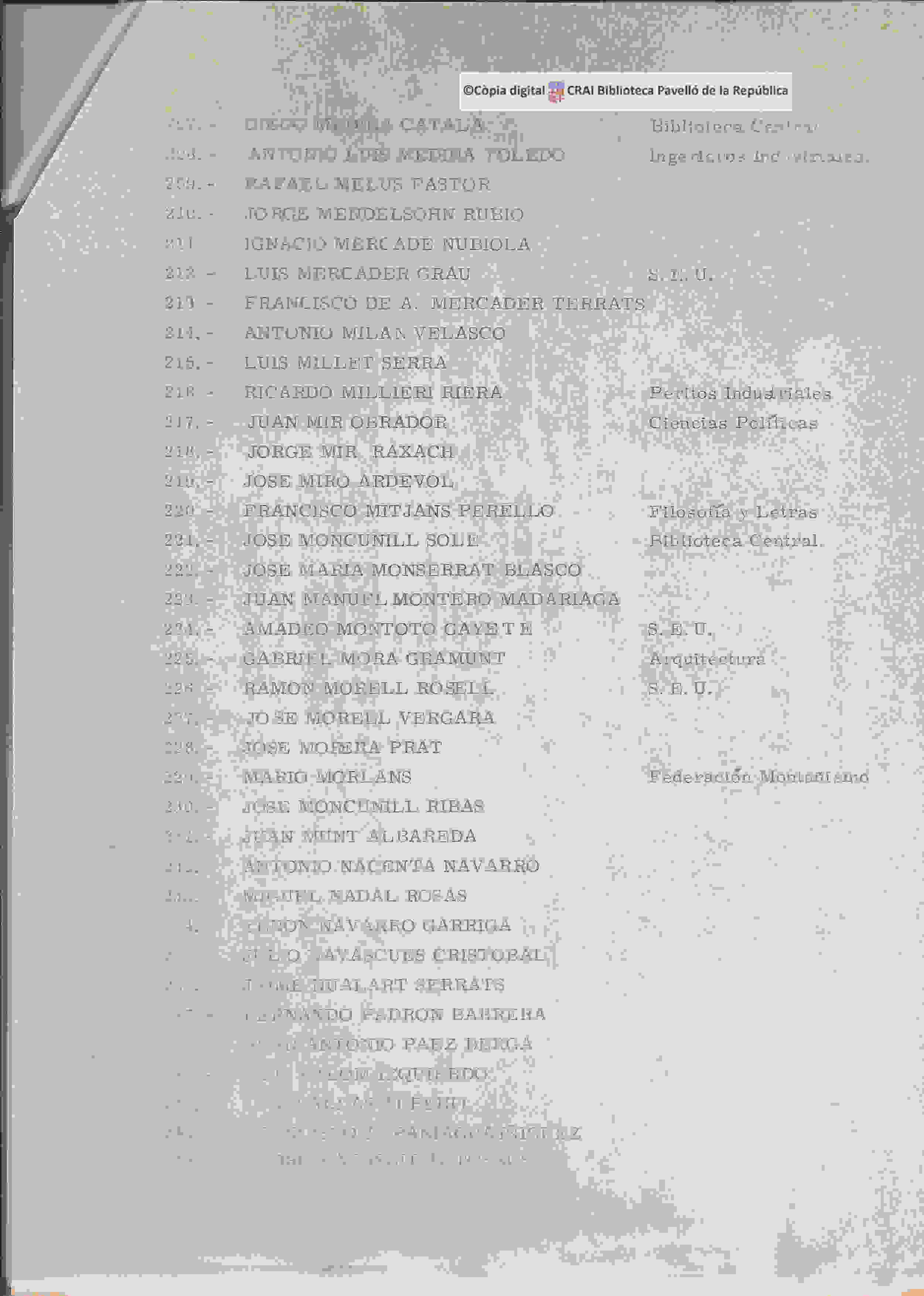 llistat 7